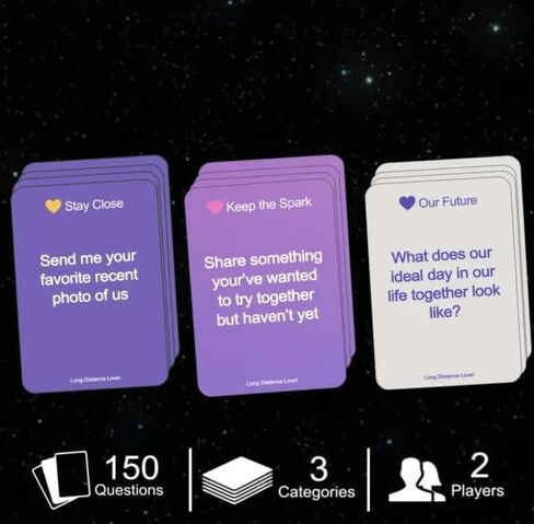 Long Distance Love – Couples Card Game for Long-Distance Relationships in Saudi Arabia