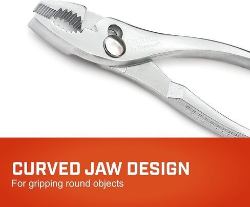 Crescent 6 1/2" Cee Tee Co. Curved Jaw Slip Joint Pliers - H26N-05 in Kuwait