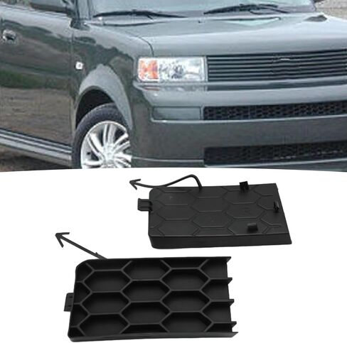 زوج واحد من غطاء مصباح الضباب 5213352051 (يسار ويمين)، بديل لقاعدة Scion XB 2004-2006، يستبدل 5213452051 SC1027100 SC1024100 in Saudi Arabia