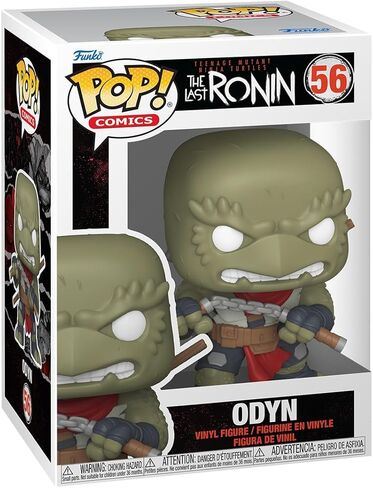 Funko Pop! Comics: Teenage Mutant Ninja Turtles (TMNT) - Odyn - Collectable Vinyl Figure - Gift Idea - Official Merchandise - Toys for Kids & Adults - Cartoon Fans - Model Figure for Collectors in Saudi Arabia