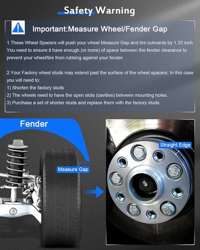ECCPP 4PCS 6x135mm Wheel Spacers 2 inch 6 Lug 6x135 to 6x135 with 14x2 Studs 87.1mm Hub for 2003-2014 for ford Expedition 2004-2014 for ford for F150 2006-2014 for Lincoln Mark LT in Saudi Arabia