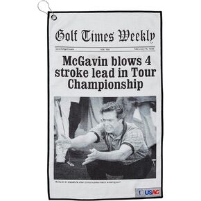 USAG Golf Towel High Performance Golf Club Membership - Funny Golf Towel for Men | Chubbs Towel