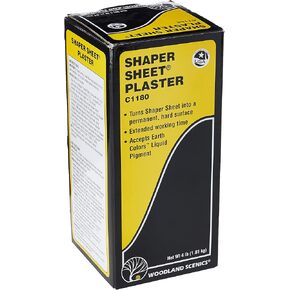 Woodland Scenics Shaper Sheet Plaster-4lb