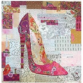 Pink Pump Quilt Pattern by Laura Heine