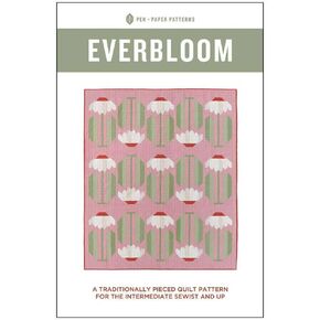 Pen and Paper Patterns Everbloom Quilt Pattern, Multi