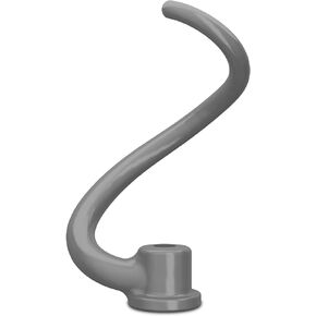 KitchenAid, KSMBLSD Coated Spiral Dough Hook for select Bowl-Lift Stand Mixers, 5.5QT, 6QT, 7QT, Silver