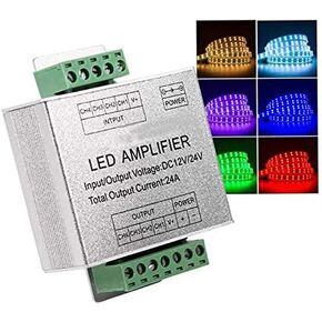 المادة 4 أضواء الطريق LED RGBW مكرر إشارة مكبر للصوت 24 مضخم الطاقة