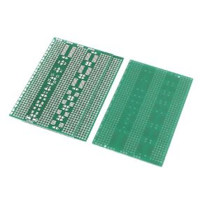 uxcell 3 Pcs Single Sided SMD Prototype Solderable Universal PCB Board 11x7cm