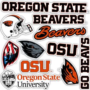 Desert Cactus Oregon State University OSU Beavers Stickers Vinyl Decals Laptop Water Bottle Car Scrapbook T2 (Type 2)
