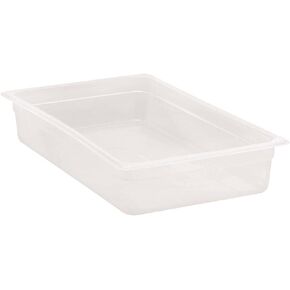 Cambro 14PP190 Translucent 4" Full Size Food Pan