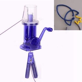 Easy Weaver Knitting Tool DIY Household Hand Spool Knitter Hand-Operated Weaver Knitting Machine Craft Bracelet Weave Tool
