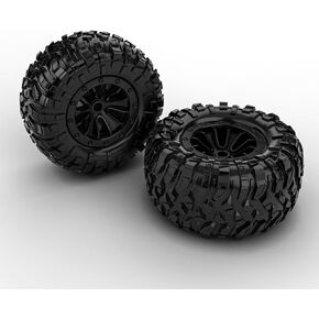 BLUEJAY 2 Pack Tires and Wheels for NO.1809