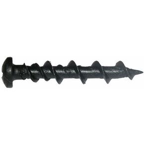 Powers Fastening Innovations 02276 Wall-Dog - 1/4-Inch by 1-1/2-Inch Black Phosphate Pan Head Light Duty Anchor, 100 Per Box