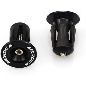 FOMTOR Bar End Plugs 2 Pack Aluminum Bar Ends Handlebar End Plugs Handlebar Caps Bar End Caps for Road Bike Mountain Bike MTB