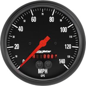 Auto Meter 2684 Gauge, Speedometer, 5", 140Mph, GPS, Z-Series