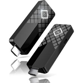 Mpiolife Wireless HDMI Transmitter and Receiver, HDMI Wireless Display Adapter, 5G Plug & Play Wireless HDMI Extender Sender for Streaming Video and Audio from Laptop/PC to TV/Monitor/Projector