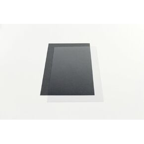 Clear Plastic Report Binding Covers 7 Mil 8.5 x 11-inch [pk of 100] unpunched Sheets