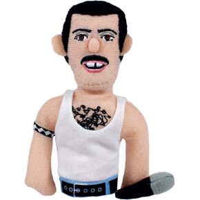 Freddie Mercury Plush Finger Puppet and Refrigerator Magnet - Toy for Kids or Adults