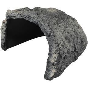MODERNJOE'S Rock Hideout Caves for Reptile and Amphibians. Decorative Resin for Aquariums & Terrariums. Perfect for Lizards,Snakes,Frogs,Turtles,Geckos,Bearded Dragons - Large(9.3 x 9.3 x 5.7 inches)