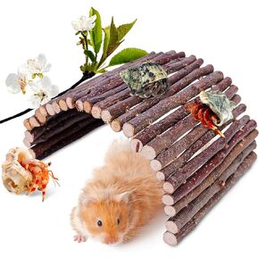 Hermit Crab Hideout,Hermit Crab Climbing Toys,Reptile Climbing Decor for Small or Medium Hermit Crab Habitat (Hermit Crabs Climb Bridges) Small Size