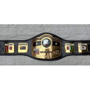 NWA DOME WORLD HEAVYWEIGHT WRESTLING CHAMPION REPLICA BELT ADULT SIZE