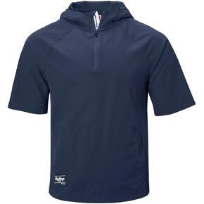 Rawlings Adult Color SYNC Short Sleeve Jacket-XL-Navy