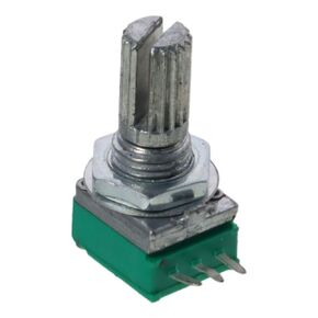 5pcs B50K Type B 50K Ohm 3Pin Single Linear Rotary Taper Potentiometers(5pcs)