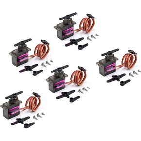 MG90D 9g Digital Micro Servo Metal Gear Motor High Torque Servo Upgraded MG90S for RC Plane Helicopter Boat Car Trex 450