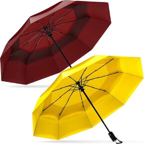 Repel Umbrella The Original Portable Travel Umbrella - Umbrellas for Rain Windproof, Strong Compact Umbrella for Wind and Rain - Perfect For On-the-Go, Car Umbrella, Backpack Umbrella