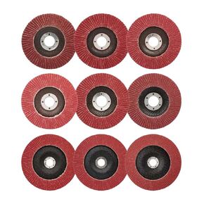 3M Flap Disc 967A - 60+ Grit Ceramic Precision Shaped Grain - Type 27 Angle Grinder Disc - Metal Grinding - 4.5' x 7/8' Arbor Hole - Pack of 10