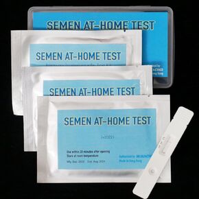 Semen Detection Test Strips (3 Packs) - 2024 Upgraded to Discreet Black Packaging - Professional Sensitive and Rapid- Infidelity Test Kit Check Spouse, Girlfriend, Partner.