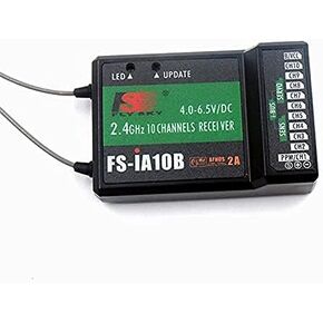Flysky FS-iA10B 10CH RC Receiver PPM Output Compatible for FS-I4 FS-I6 GT2E GT2G FS-I10 FS-I6S TH9X FS-CT6B GT3C CT3C FS-I4 FS-IT4S Transmitter