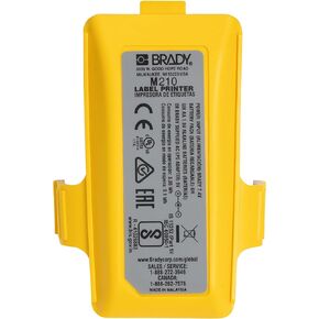 Brady M210 / BMP21 Printer Accessory - Replacement Battery Cover (M210-BATTCOV). for use with M210 and BMP21-PLUS Printers.,Yellow, Large