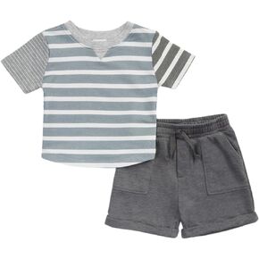 Splendid baby-boys Mixed Stripe Tee Set