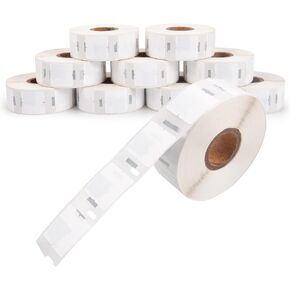 L LIKED 10 Rolls Compatible with Dymo 30333 (1/2" X 1") Direct Thermal Labels Multipurpose 2-Up Use for Dymo 450, 4XL Printer, BPA Free