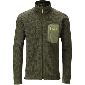 RAB Men's Alpha Flash Lightweight Fleece Jacket for Hiking and Climbing