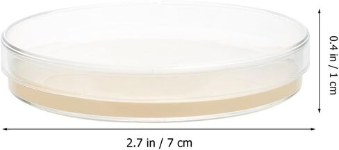 ULTECHNOVO Sciences Nutrient Agar Petri Dishes 10pcs Pre-Poured Agar Plates for Mushrooms, Home Test Kit, or for Science Fair Projects in Kuwait