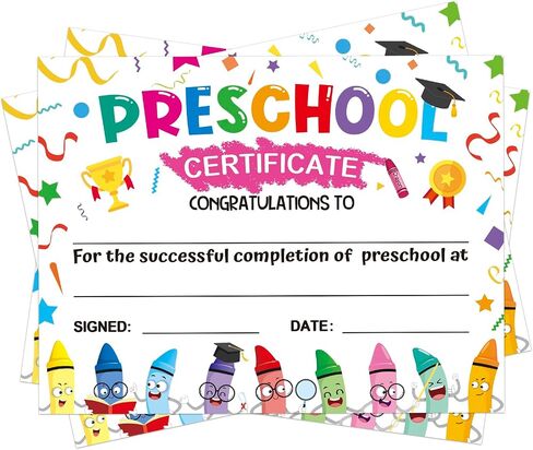 Pack of 32 Certificate of Award for Teachers Student of The Month Certificates Printable 8.5 x 11 Inches in Saudi Arabia