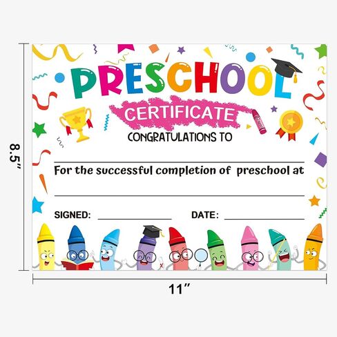 Pack of 32 Certificate of Award for Teachers Student of The Month Certificates Printable 8.5 x 11 Inches in Saudi Arabia