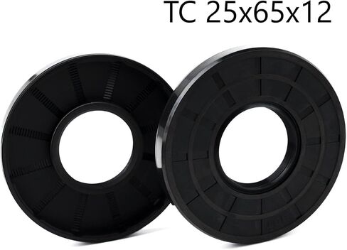 XIKE 2PCS Oil Seal, Lip Seals TC 30mm x 65mm x 10mm Nitrile Rubber Cover Double Lip with Spring,Oil Shaft Seal Fit for Bearing Shaft in Saudi Arabia