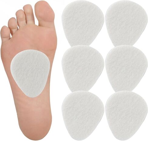 24 Metatarsal Pads Women Foot Cushions - MAQIHAN Mens Ball of Foot Cushions Pain Relief Pads Inserts High Heel Insoles Metatarsalgia Mortons Neuroma Sesamoiditis Treatment Plantar Plate Support Dancer in Saudi Arabia