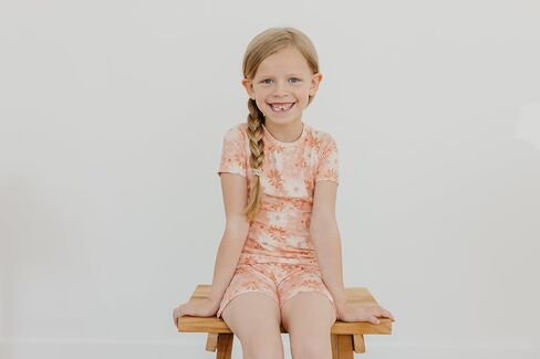 Copper Pearl 2 Piece Short Sleeve Pajamas Daisy in Saudi Arabia