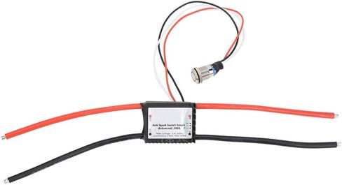 Anti Spark Switch,200A Anti Spark Switch Intelligent Anti Spark Switch Electronic Switch,Anti Spark Switch Smart Intelligent for Skate Board Motorcycle Scooter Robot in Saudi Arabia