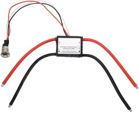 Anti Spark Switch,200A Anti Spark Switch Intelligent Anti Spark Switch Electronic Switch,Anti Spark Switch Smart Intelligent for Skate Board Motorcycle Scooter Robot in Saudi Arabia
