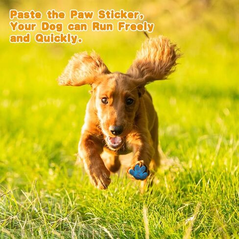 Dog Paw Protector Anti Slip Dog Paw Pads for Hot Pavement Toe Grips for Senior Dogs Whole Paws Pads for Dogs Traction Dog Boots & paw Protectors Stickers for Dogs feet Black S24Pcs in Saudi Arabia