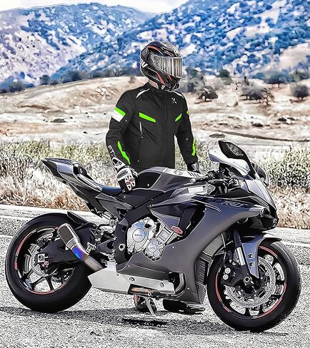 FTX Motorcycle Jacket For Men, Motorcycle Full Body Protective Gear Armor, Mesh Motorcycle jacket for mens, in Kuwait