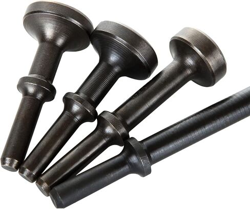 6 PCS Air Hammer Attachments, Air Chisel Bits Air Hammer Bit for 150/190/250 Air Hammer, Chipping Bits Set for Masonry Concrete Demolition in Kuwait