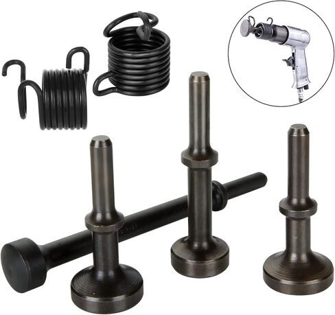 6 PCS Air Hammer Attachments, Air Chisel Bits Air Hammer Bit for 150/190/250 Air Hammer, Chipping Bits Set for Masonry Concrete Demolition in Kuwait