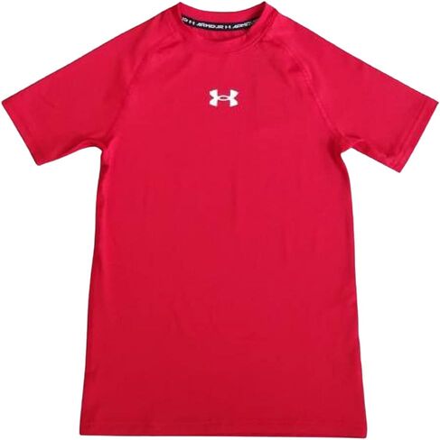 Under Armour Boys' HeatGear Fitted S/S Tee (Big Kids) in Saudi Arabia