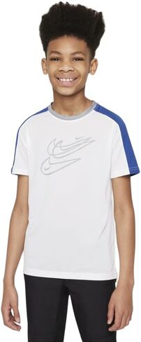 Nike Dri-FIT Big Kids' (Boys') Training Top (Blue/White) Size XL in Saudi Arabia